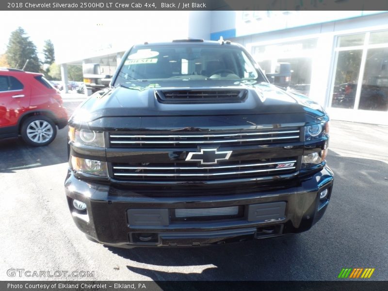 Black / Jet Black 2018 Chevrolet Silverado 2500HD LT Crew Cab 4x4