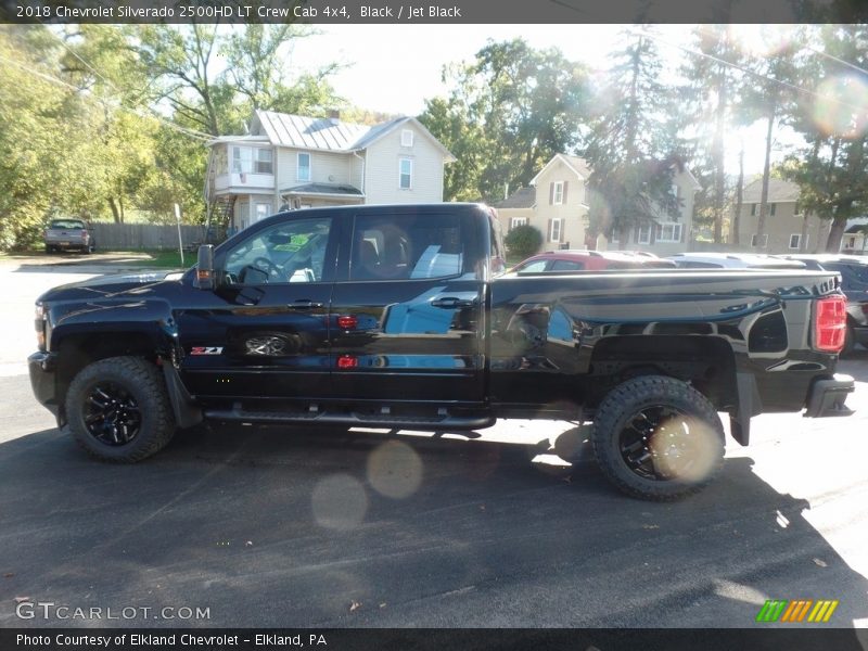 Black / Jet Black 2018 Chevrolet Silverado 2500HD LT Crew Cab 4x4
