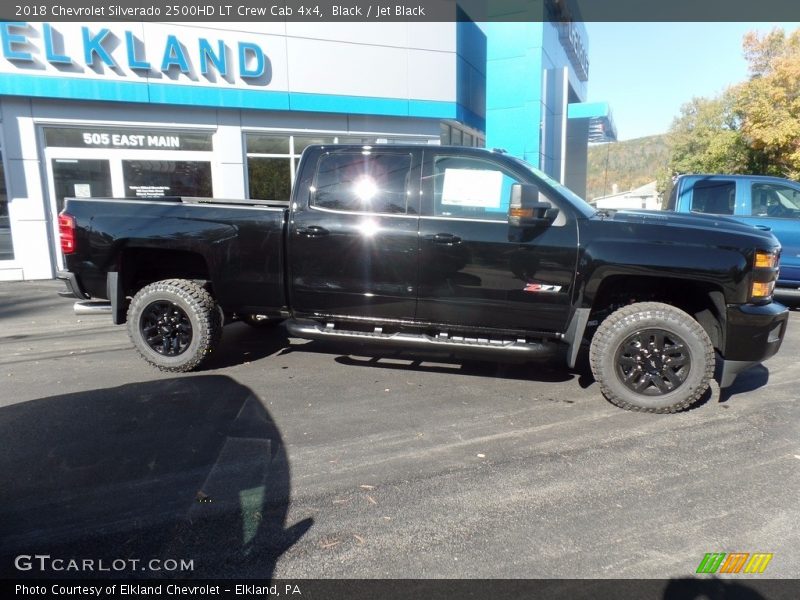 Black / Jet Black 2018 Chevrolet Silverado 2500HD LT Crew Cab 4x4