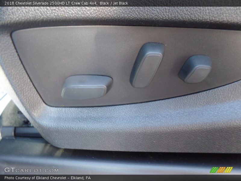 Black / Jet Black 2018 Chevrolet Silverado 2500HD LT Crew Cab 4x4
