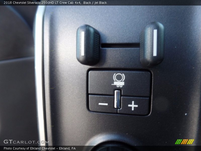Controls of 2018 Silverado 2500HD LT Crew Cab 4x4
