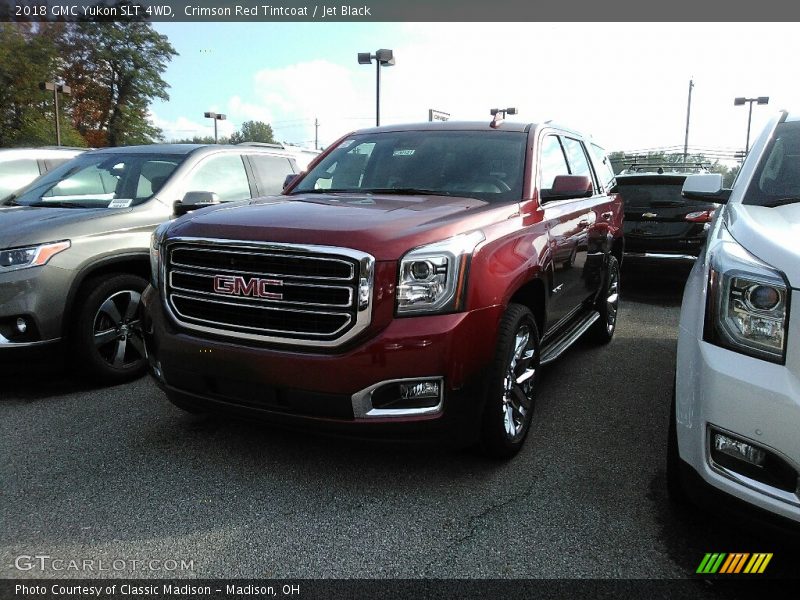 Crimson Red Tintcoat / Jet Black 2018 GMC Yukon SLT 4WD