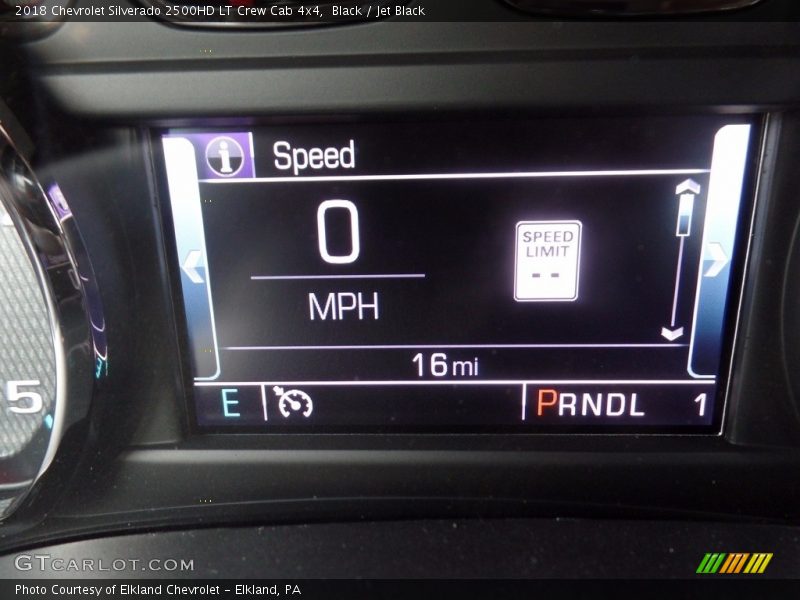 Black / Jet Black 2018 Chevrolet Silverado 2500HD LT Crew Cab 4x4