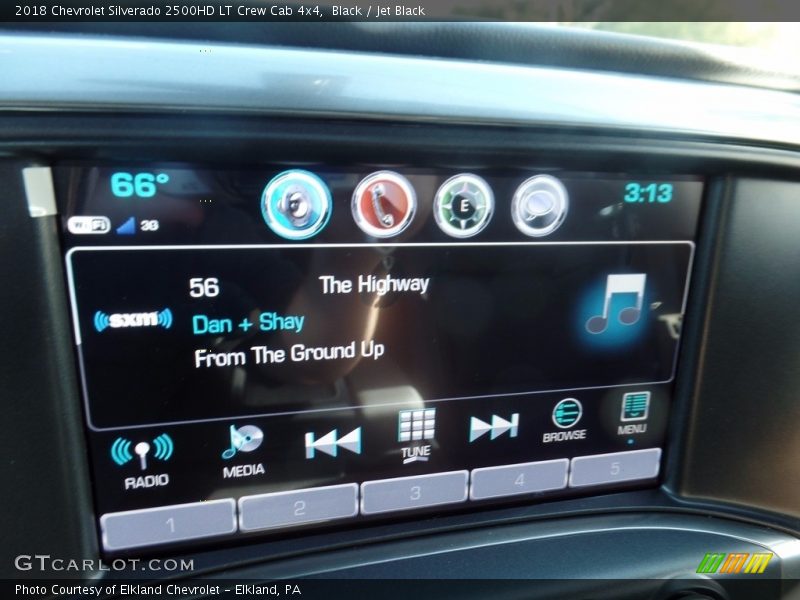 Black / Jet Black 2018 Chevrolet Silverado 2500HD LT Crew Cab 4x4