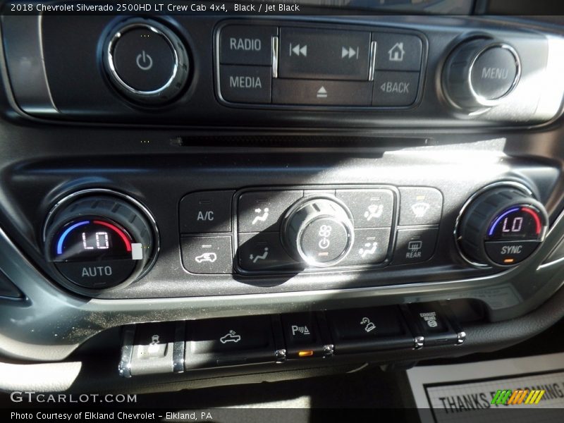 Black / Jet Black 2018 Chevrolet Silverado 2500HD LT Crew Cab 4x4