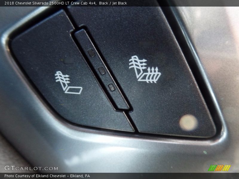 Controls of 2018 Silverado 2500HD LT Crew Cab 4x4