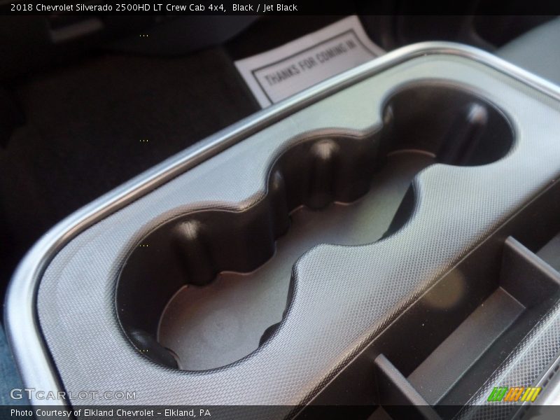 Black / Jet Black 2018 Chevrolet Silverado 2500HD LT Crew Cab 4x4