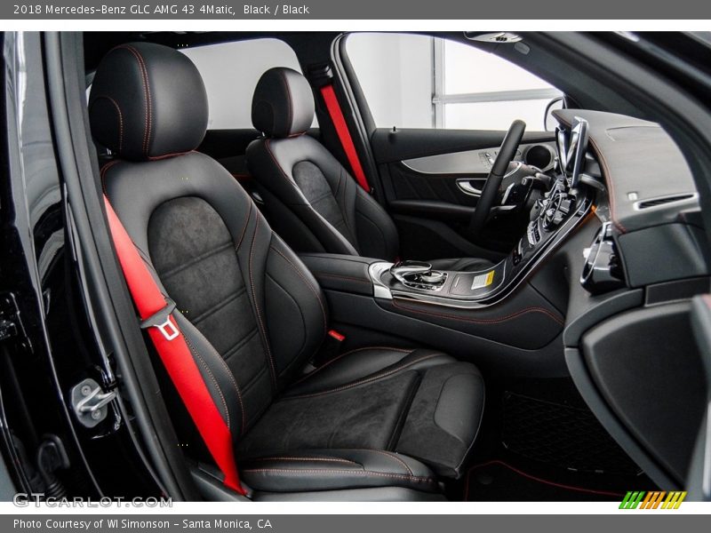  2018 GLC AMG 43 4Matic Black Interior