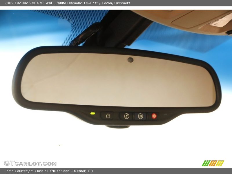 White Diamond Tri-Coat / Cocoa/Cashmere 2009 Cadillac SRX 4 V6 AWD