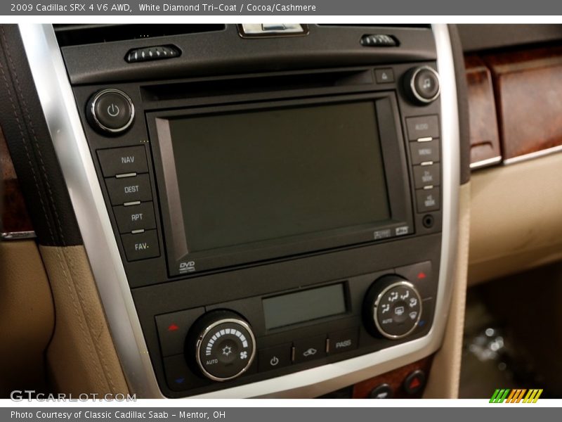 White Diamond Tri-Coat / Cocoa/Cashmere 2009 Cadillac SRX 4 V6 AWD