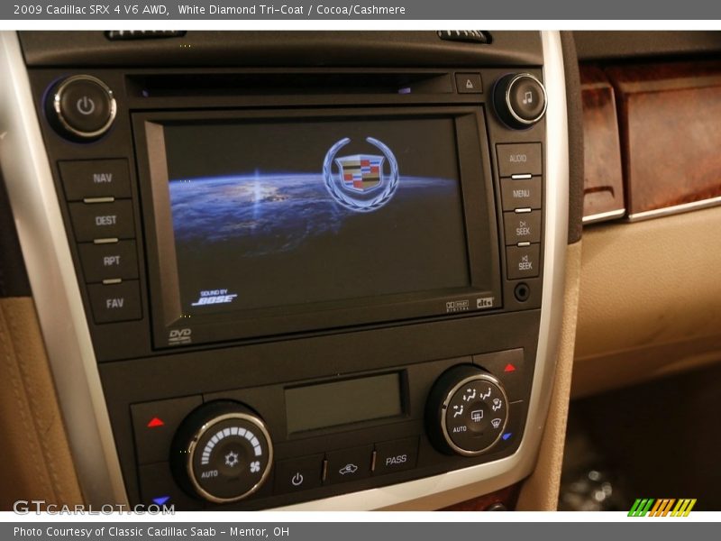 White Diamond Tri-Coat / Cocoa/Cashmere 2009 Cadillac SRX 4 V6 AWD