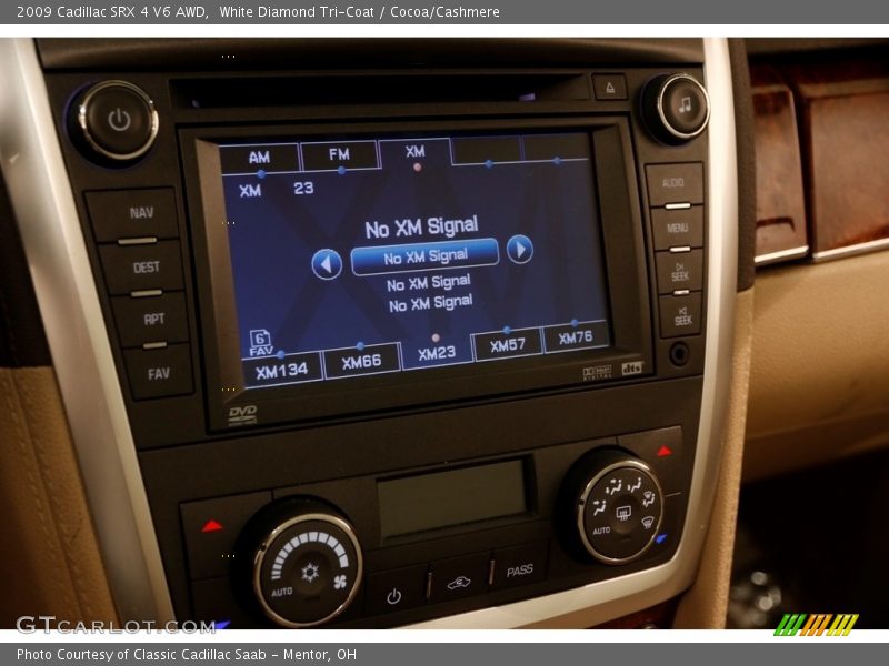 White Diamond Tri-Coat / Cocoa/Cashmere 2009 Cadillac SRX 4 V6 AWD