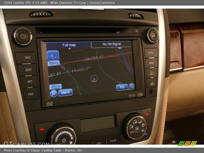 White Diamond Tri-Coat / Cocoa/Cashmere 2009 Cadillac SRX 4 V6 AWD