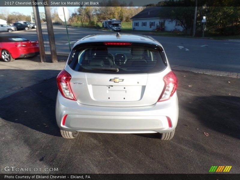 Silver Ice Metallic / Jet Black 2017 Chevrolet Spark LS