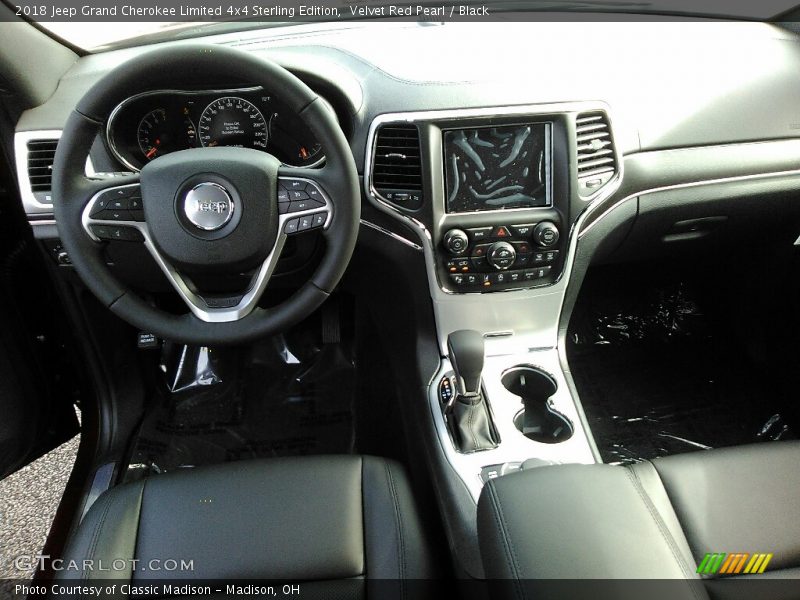 Velvet Red Pearl / Black 2018 Jeep Grand Cherokee Limited 4x4 Sterling Edition