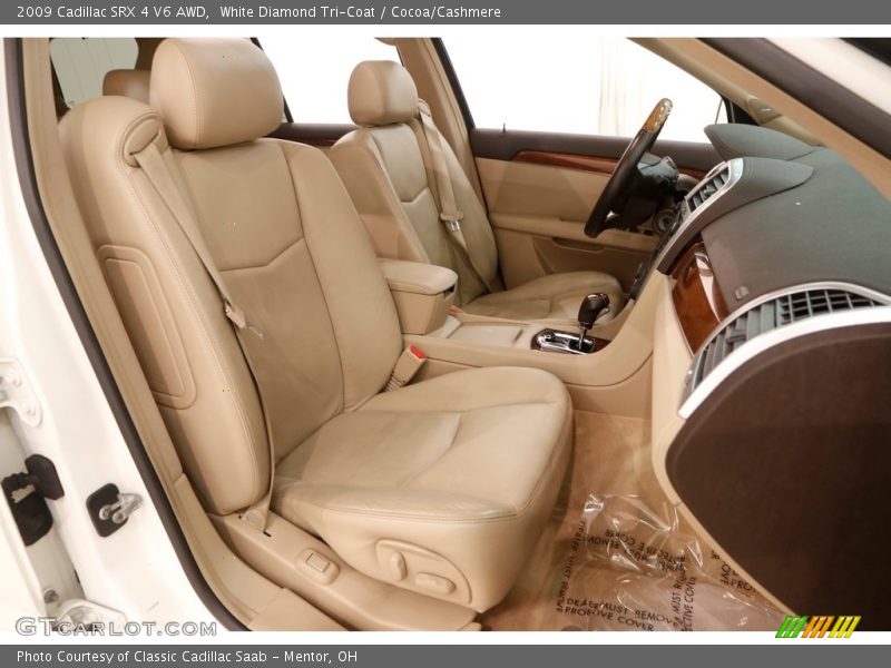 White Diamond Tri-Coat / Cocoa/Cashmere 2009 Cadillac SRX 4 V6 AWD