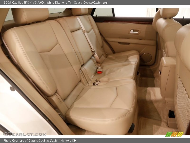 White Diamond Tri-Coat / Cocoa/Cashmere 2009 Cadillac SRX 4 V6 AWD