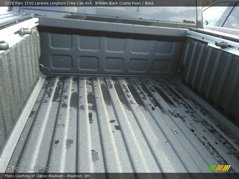 Brilliant Black Crystal Pearl / Black 2018 Ram 1500 Laramie Longhorn Crew Cab 4x4