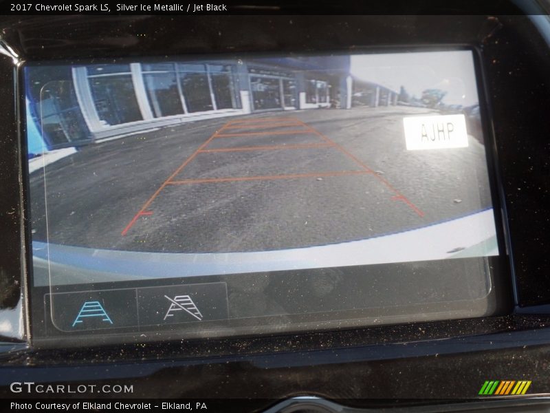 Silver Ice Metallic / Jet Black 2017 Chevrolet Spark LS