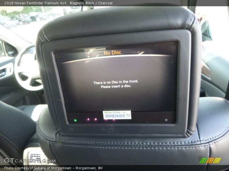Entertainment System of 2018 Pathfinder Platinum 4x4