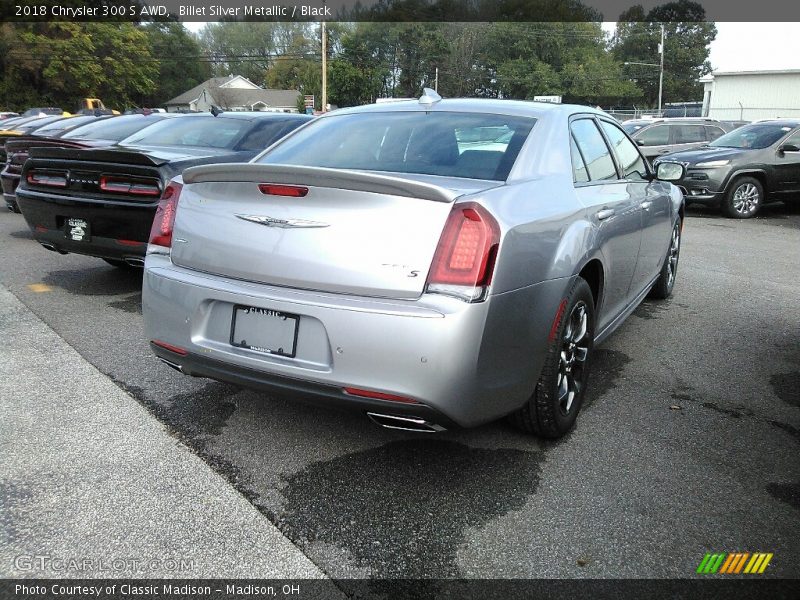 Billet Silver Metallic / Black 2018 Chrysler 300 S AWD