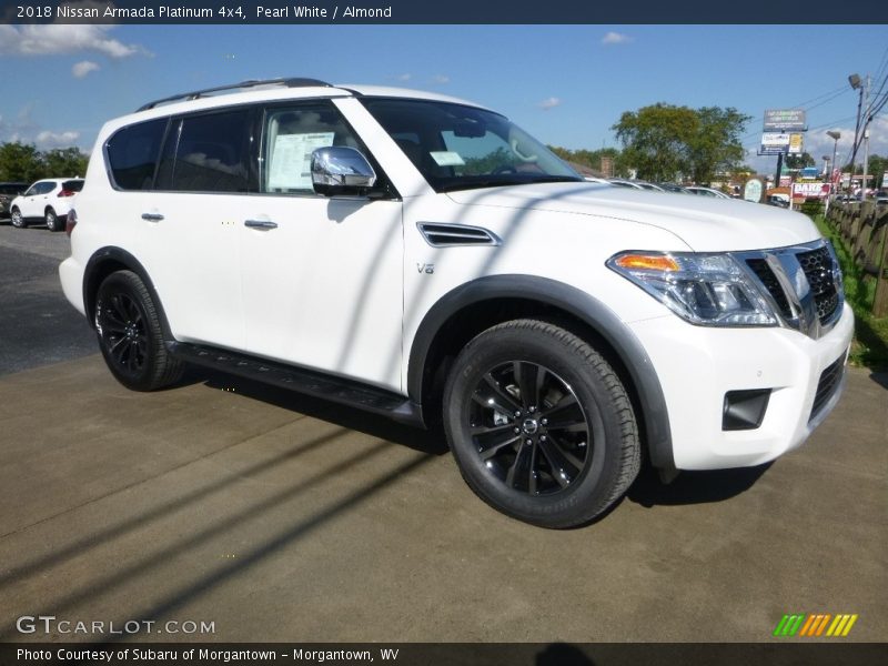 Front 3/4 View of 2018 Armada Platinum 4x4