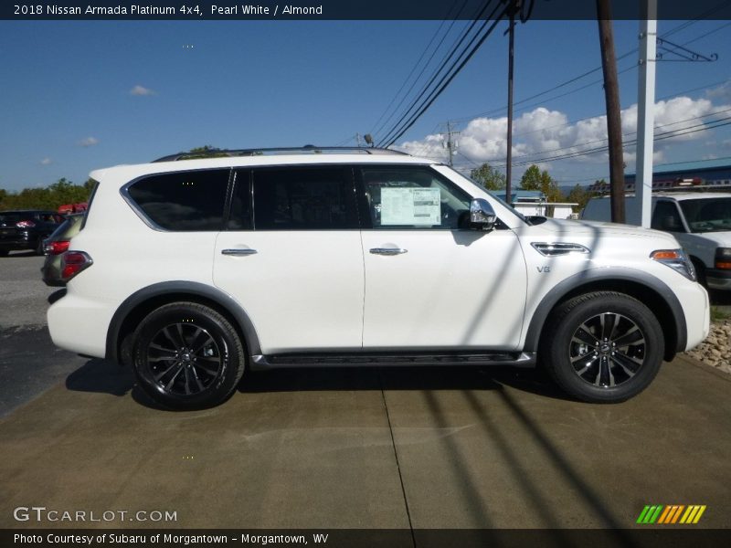  2018 Armada Platinum 4x4 Pearl White