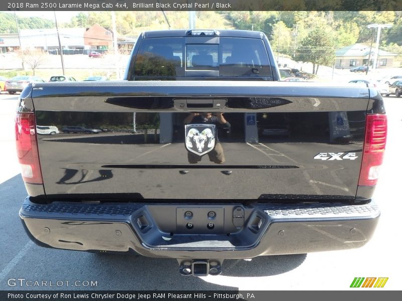 Brilliant Black Crystal Pearl / Black 2018 Ram 2500 Laramie Mega Cab 4x4
