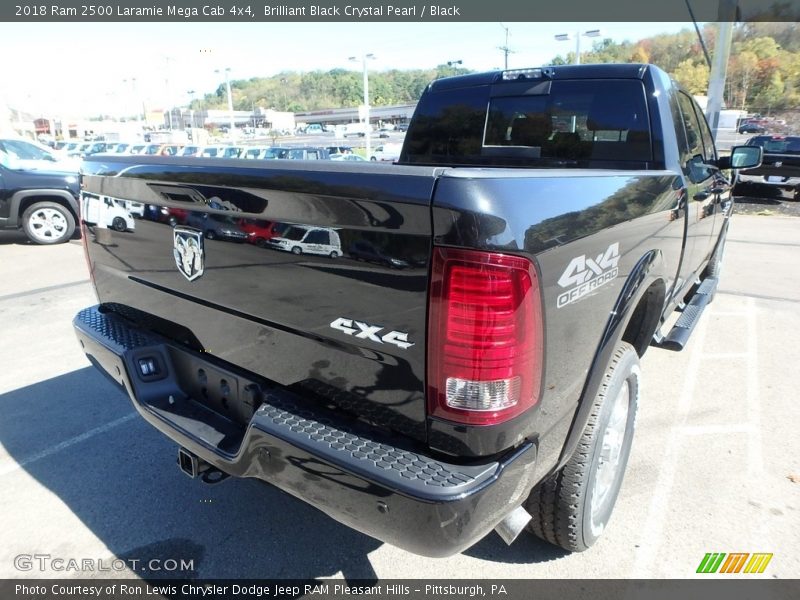 Brilliant Black Crystal Pearl / Black 2018 Ram 2500 Laramie Mega Cab 4x4