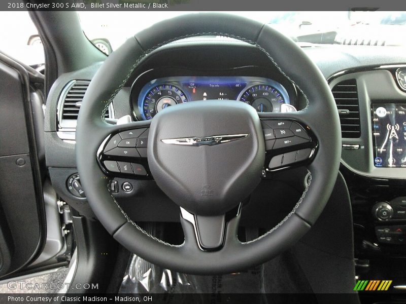 Billet Silver Metallic / Black 2018 Chrysler 300 S AWD