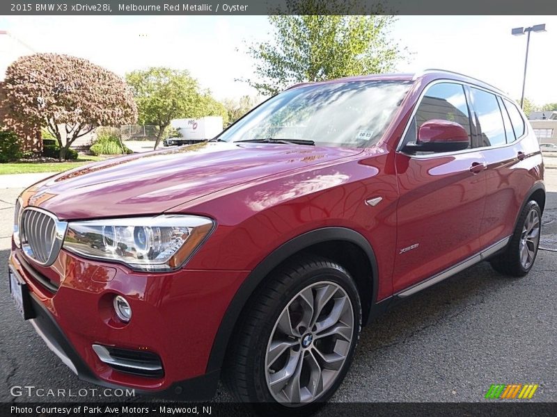 Melbourne Red Metallic / Oyster 2015 BMW X3 xDrive28i
