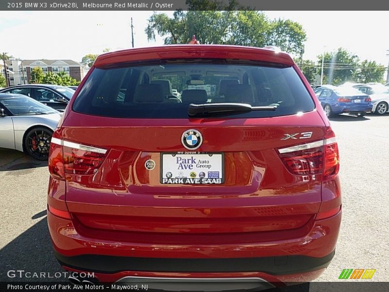 Melbourne Red Metallic / Oyster 2015 BMW X3 xDrive28i