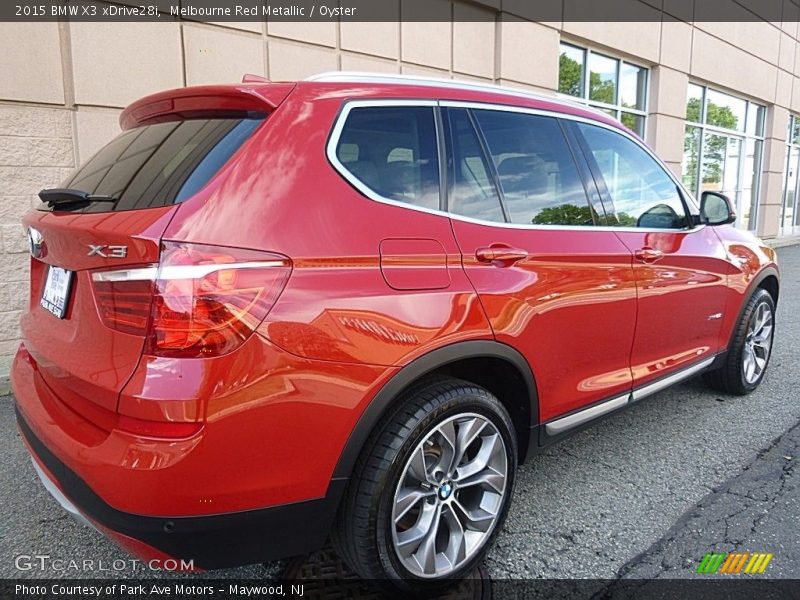 Melbourne Red Metallic / Oyster 2015 BMW X3 xDrive28i