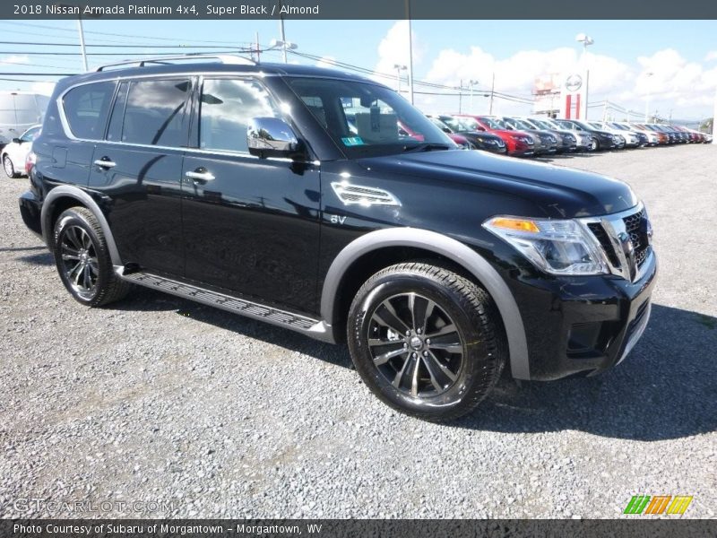 Front 3/4 View of 2018 Armada Platinum 4x4