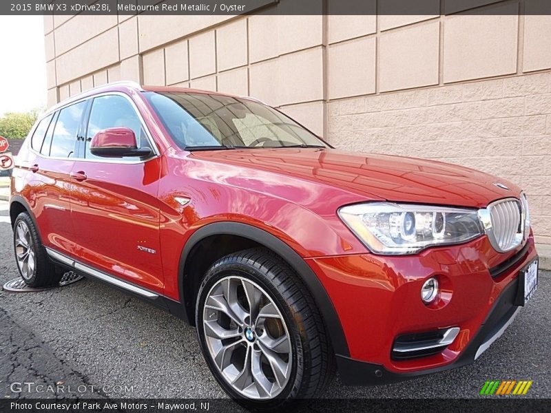 Melbourne Red Metallic / Oyster 2015 BMW X3 xDrive28i