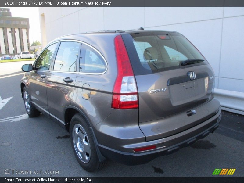 Urban Titanium Metallic / Ivory 2010 Honda CR-V LX AWD