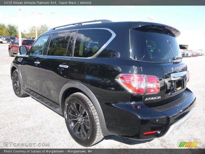 Super Black / Almond 2018 Nissan Armada Platinum 4x4