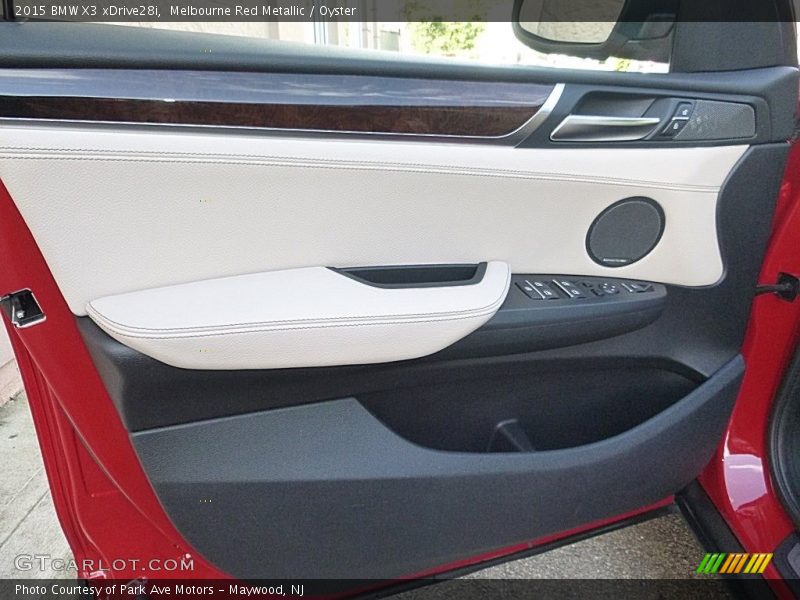 Melbourne Red Metallic / Oyster 2015 BMW X3 xDrive28i