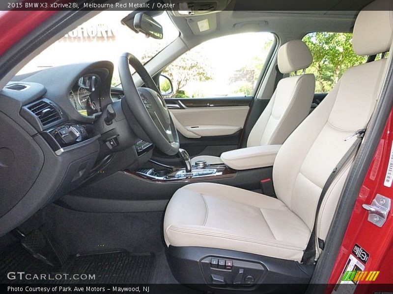 Melbourne Red Metallic / Oyster 2015 BMW X3 xDrive28i