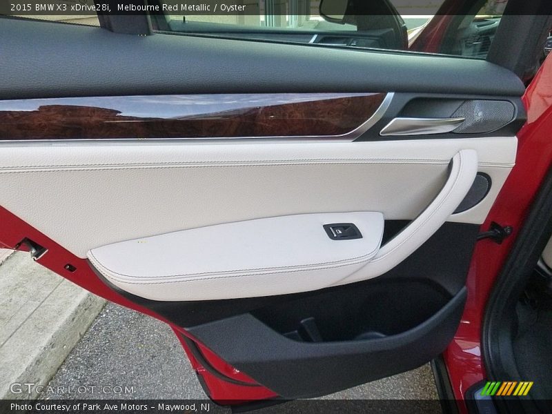 Melbourne Red Metallic / Oyster 2015 BMW X3 xDrive28i