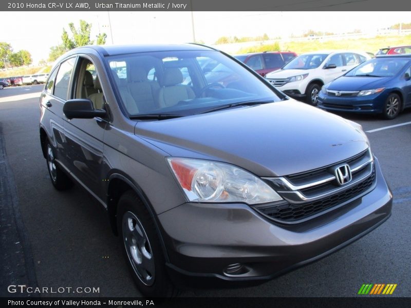 Urban Titanium Metallic / Ivory 2010 Honda CR-V LX AWD