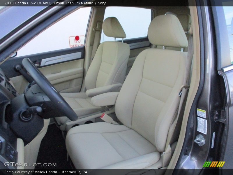 Urban Titanium Metallic / Ivory 2010 Honda CR-V LX AWD