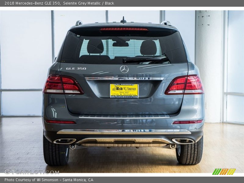 Selenite Grey Metallic / Black 2018 Mercedes-Benz GLE 350