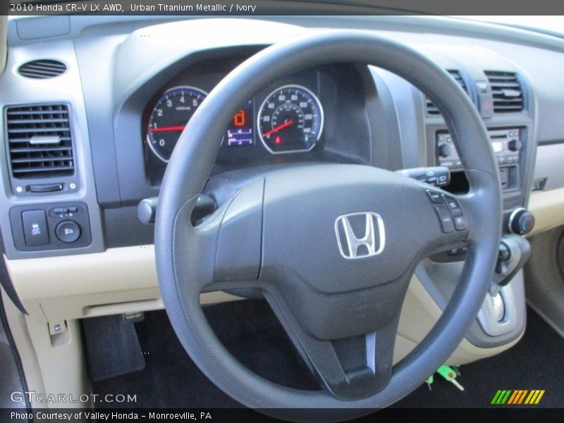 Urban Titanium Metallic / Ivory 2010 Honda CR-V LX AWD