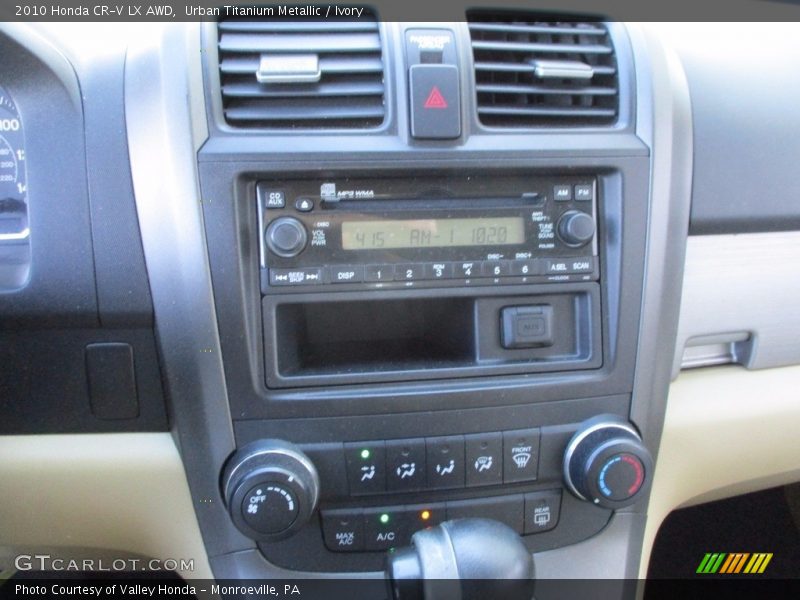 Urban Titanium Metallic / Ivory 2010 Honda CR-V LX AWD