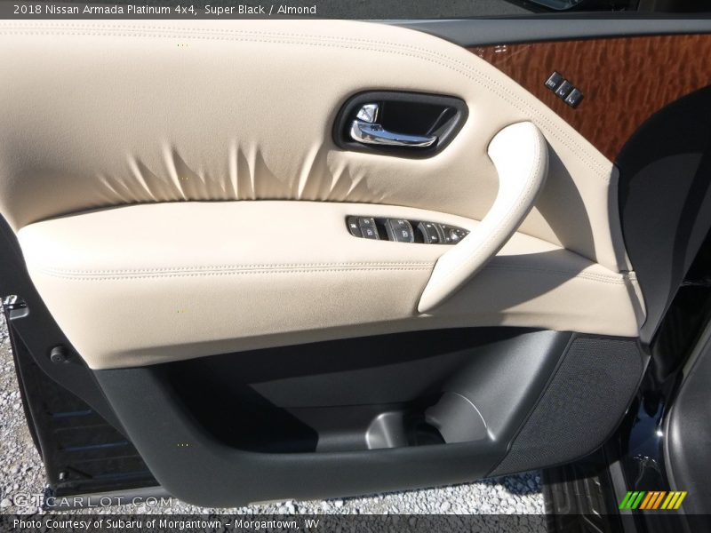 Door Panel of 2018 Armada Platinum 4x4