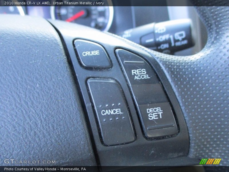 Urban Titanium Metallic / Ivory 2010 Honda CR-V LX AWD