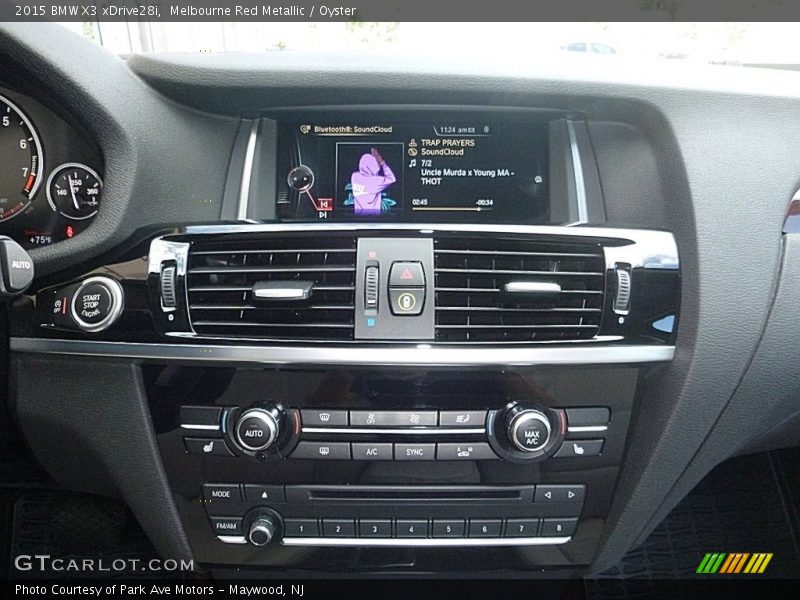 Melbourne Red Metallic / Oyster 2015 BMW X3 xDrive28i