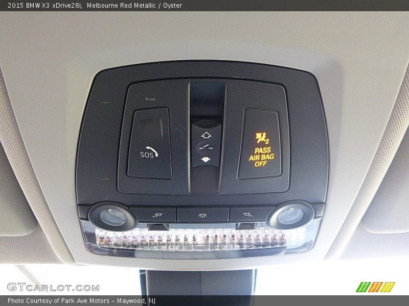 Melbourne Red Metallic / Oyster 2015 BMW X3 xDrive28i