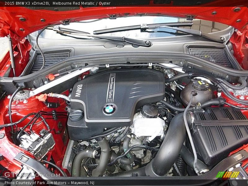 Melbourne Red Metallic / Oyster 2015 BMW X3 xDrive28i